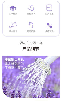 沃施worth洒水壶长嘴铁制浇花壶家用大容量浇水壶复古园艺花洒壶