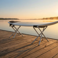 Folding Kayak Stand Foldable Folding Kayak Stands Lightweight Freestanding Storage Rack for Kayakers