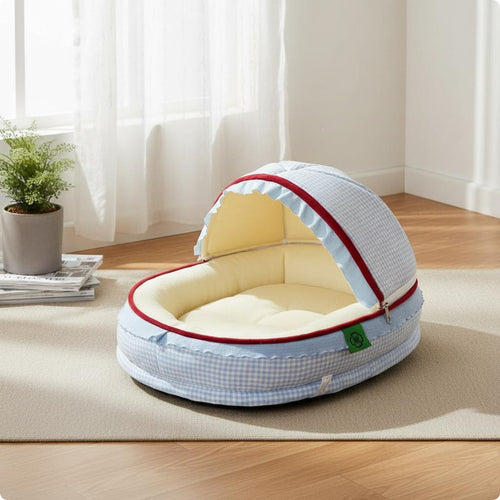 Semi Enclosed Cat Bed All Season Semi Enclosed Pet Bed Snug Nest Style Cat Nest for Indoor