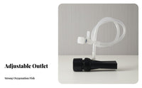 Aquarium Duckbill Aerating Outlet Adjustable Direction Improves Water Movement for Tanks