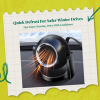 Car Heater Fast Heating for Windshield Rotatable Base
