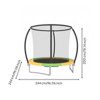 Enclosure Net Trampoline Easy to Bounce Large Outdoor Trampoline
