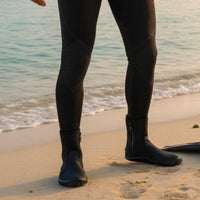 5 Mm Neoprene Dive Boots Vulcanized Sole Surfing Wading Shoes Anti-Scratch Diving Booties for Response Workers, Surfers, Beach