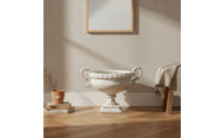 Urn Planter with Pedestal Rustic Urn Planter Classic for Entryway