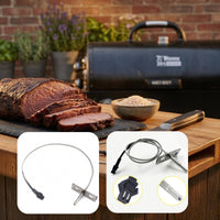 Furnace detect Stainless Steel Grill Temperature Measurement Unit Slotted Holes Grill Accessory