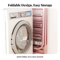 foldable X-Frame Rack Rust-withstandant foldable Accordion Stand Multi-Tier