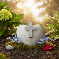 Pet Remembrance Garden Statue Outdoor Use Dog Memorial Headstone