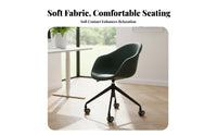 rotate Desk Chair with casters Ergonomic supportrest Office Furniture Padded Seat