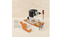 Precision Router Slotting Jig | Handheld, carpentry Routing Fixture, for Workshop