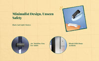 Child-safe adjustable fridge lock