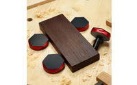 Aluminum Alloy Woodworking Bench Dog Double-Function Use Hexagonal Workpiece Stop Large Contact Area Workshop Accessory for Woodworkers, Carpenters, Garage
