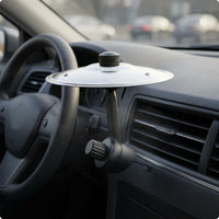 Cymbal Vent Ornament Chrome Finish Air Vent Cymbal ABS Alloy
