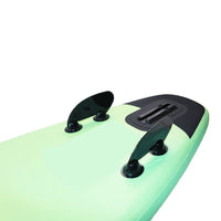 Insertable Fin Set for Surfboard, Kayak, Paddle Board, 4 Inch, Black