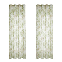 Grommet Top Translucent Curtain Privacy Protection Home Accent Soft Textile