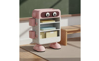 Easy to Organize Student Desk Organizer Shelf Space-Saving Cartoon Book Shelf Large Capacity Standing Book Rack Sturdy for Students, Kids, Study Room, Classroom