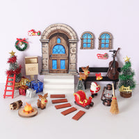33 Pieces Miniature Scene Accessory Assortment Rustic Miniatures Small