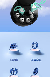 新款降噪耳塞硅胶防水防噪音耳塞跨境新品隔音睡眠办公防吵耳塞厂