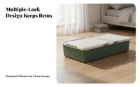 Rolling Underbed Drawer Stackable Under-Bed Rolling container sturdyDuty Frame