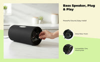 Weatherproof Car Speaker Subwoofer for EV, Motorcycle, ATV