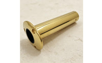 Stainless Steel Rod Holder Mirror Finish Boat Rod Holder Rubber Insert Gear for Yacht