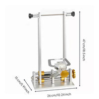 Bike Wheel Truing Stand Aluminum Alloy Truing Stand with Rollers Stable Wheel Calibration Tool for Mechanics