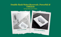 Water-saving ceramic toilet