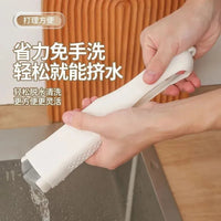 迷你拖把代替吸水抹布桌面手持免手洗海绵吸水悬挂便携式懒人拖把