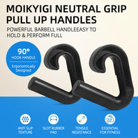 Hook Type Fitness Handle for Pull-ups and Rows