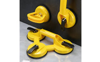Suction Cup Lifter Lever Operated Shop Tool Circular Base for Smooth Surfaces