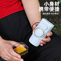 跨境爆款手压咖啡机半自动气泵意式浓缩咖啡粉胶囊户外便携无电源