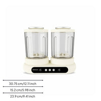 Two-Chamber Laundry Appliance Portable Two Tub Washer Easy to Operate Appliance for Renters, Rvs