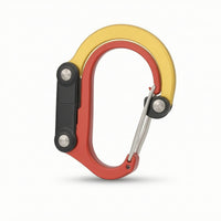 360 Degree Swivel Carabiner Clip Rotatable Carabiner with Rotating Hook Compact Hardware D-Loop for Campers, Hikers, Backpackers, Camping, Hiking, Backpacking