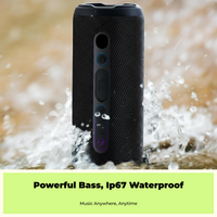 Waterproof speaker with deep bass