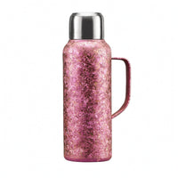 Insulated Pot Side Handle Hot Water Container Textured Drink Container
