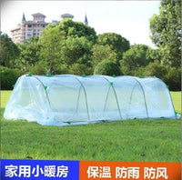 大棚压膜夹子小拱棚塑料膜卡扣防风防滑压膜固定神器遮阳网薄膜扣 13-14mm 100个单头深色加厚