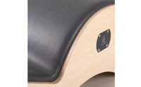 Stretching Pilates Spine Corrector Arch Curved Spine Correction Arch with Wood Panels Core Strengthening Pilates Barrel Cushioned for Fitness Enthusiasts, Home Gym, Mind-Body Exercise Room