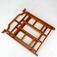 Book Stand with Dragon Carvings Tabletop Handwriting Book Stand Carved for Calligraphers, Students