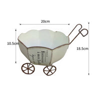 Pumpkin Planter Rim Garden Decor Drainage Hole