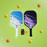 Ultralight Fiberglass Pickleball Paddle Shielded Border Guard Pickleball Paddle for Outdoor