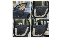 2 Pieces Car Pet Door Pad with Pocket Easy to Install Car Door Protection Pad Washable for Dog Owners
