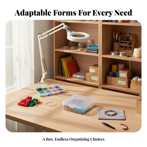 30 Pieces 30-Compartment Storage container Individual Compartments for Jewelry crafters