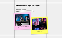 Dimmable RGB LED tube, 2800K-8000K