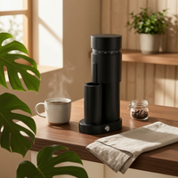 Coffee Bean Grinder Powder Collection Chamber Small Appliance