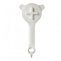 Screw-on Lid Opener Hanging Hole Handheld Bottle Cap Opener Metal Insert Jar Lid Wrench