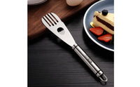 Easy to Clean Stainless Steel Pizza Shovel Ergonomic Handle Pastry Cutter Spatula for Bakery, Party