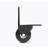 Xiaobo Plastic Right-Angle Double Wheel for Luggage and Toolbox, Wear-Resistant