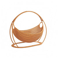 Cradle Basket Versatile Suspended Fruit Snack Basket Rustic Style