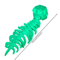 Dinosaur Skull Headpiece Glow-in-the-Dark Spine Back Piece Influenced dinosaur Outfit for Halloween