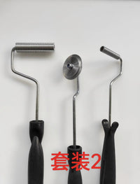 FRP Fiberglass Hand Lay-Up Aluminum Bubble Roller Set of 3