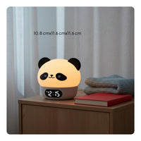 Panda Night Light Timer Function LED Panda Lamp Child-Safe Material for Toddlers